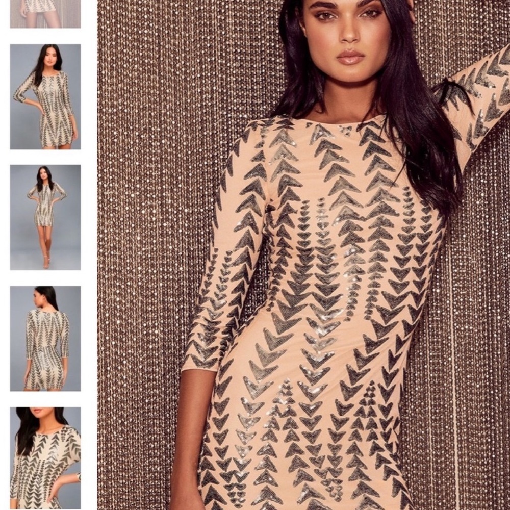 Stunning Mini Dress Size L
